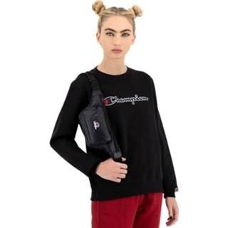 👉 Sweatshirt zwart XS m vrouwen Bluza damska Champion Crewneck 114462 Kk001 , Dames 8053305863223