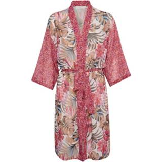 👉 Roze onesize vrouwen CRDanica Patchwork Kimono Cream , Dames 5714352672291