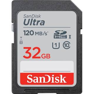 Geheugenkaart SanDisk Ultra SDHC UHS-I-kaart 32 GB UHS-I, Class 10 619659183813
