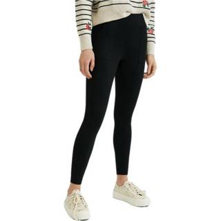 👉 Legging zwart XL vrouwen Leggings Desigual , Dames