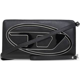👉 Portemonnee zwart onesize vrouwen Granato Lcw wallet with strap Diesel , Dames 8051385214225