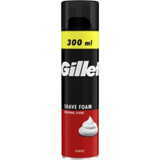 👉 Scheerschuim active Gillette Basic Regular 300 ml 3014260302733