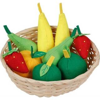 👉 Fruitmand active Goki fruitmandje met fruit - 10-delig 4013594515122