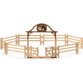 👉 Toegangs spoort active Schleich horse club paardenwei met toegangspoort 4055744021848