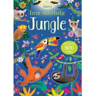 👉 Stickerboek active Uitgeverij usborne eerste stickerboekje jungle 9781801310123