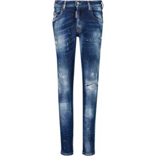 👉 Skinnyjeans blauw mannen Teen Mid-rise Skinny Jeans Dsquared2 , Heren