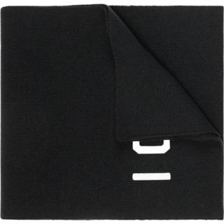 👉 Zwart onesize mannen Scarf With Logo Dsquared2 , Heren 8058097968552