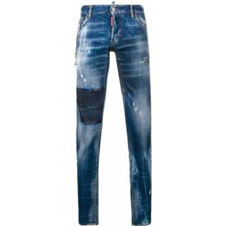 👉 Slim jean blauw mannen Dark Vicious Jeans Dsquared2 , Heren