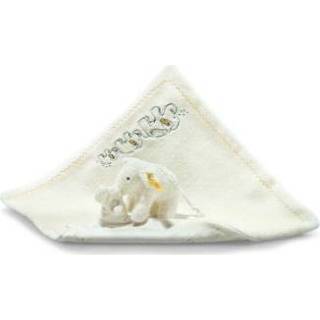👉 Knuffeldoek wit jongens Steiff Knuffeldoekje Elefaentle wit, 35 cm 4001505242533