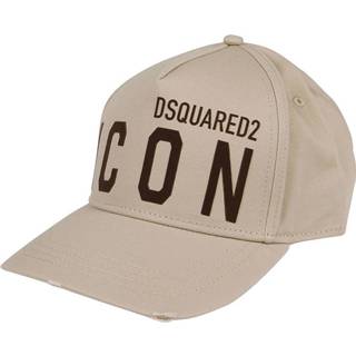 👉 Beige onesize mannen Hat Dsquared2 , Heren 8058097967418
