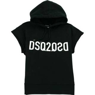 👉 Sleeveless zwart m mannen Hooded Sweatshirt Dsquared2 , Heren 1220006872374