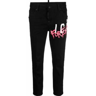 👉 Pantalon zwart vrouwen Jeans Icon Dsquared2 , Dames