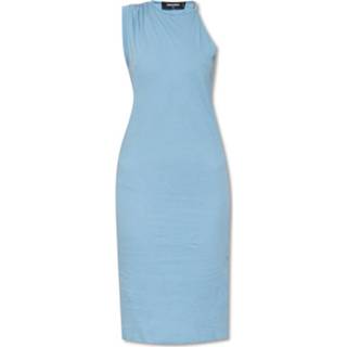 👉 Dress blauw vrouwen One-shoulder Dsquared2 , Dames