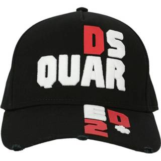 👉 Baseball cap zwart onesize mannen Dsquared2 , Heren 8058097913309