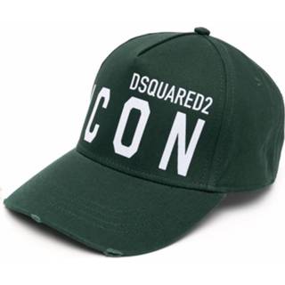 👉 Groen onesize mannen M1488 cap Dsquared2 , Heren 8058097968088
