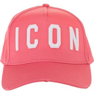 👉 Baseball cap roze onesize vrouwen Icon Dsquared2 , Dames