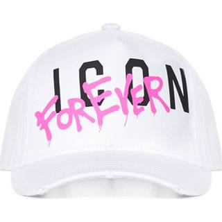 👉 Wit onesize vrouwen Icon Forever Cap Dsquared2 , Dames 6008348493236