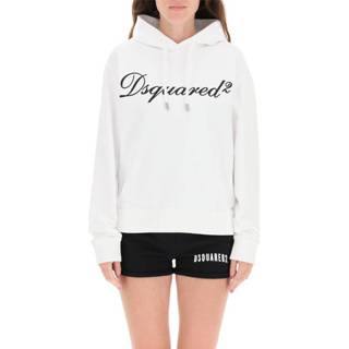 👉 Sweatshirt wit XS vrouwen With Hood Dsquared2 , Dames