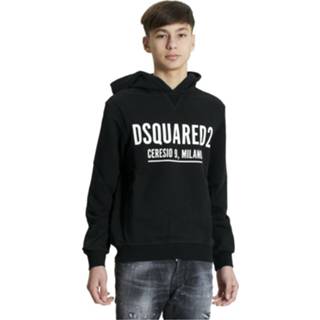 👉 Zwart mannen Felpa Relax Dsquared2 , Heren