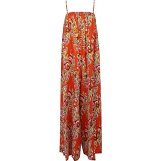 👉 Oranje viscose vrouwen Overall - Fluid Emilio Pucci , Dames