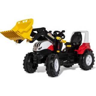 👉 Voor lader jongens rood RollyFarmtrac Premium II Steyr - rollyTrac voorlader nieuw 4006485730001