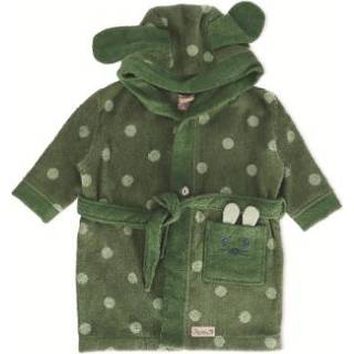 👉 Badjas biologisch katoen groen medium Sterntaler Kinni 4055579814813