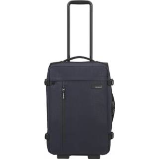 👉 Trolley blauw RPET Samsonite Roader Duffle/Wheels 55/35 dark blue 5400520163998