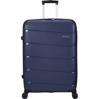 👉 Spinner recyclex blauw American Tourister Air Move 75 midnight navy Harde Koffer 5400520126863