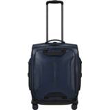 👉 Spinner blauw RPET Samsonite Ecodiver Duffle 55 blue nights Handbagage koffer Trolley 5400520141323