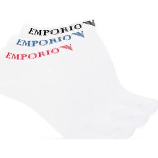 👉 Sock wit XS mannen Socks 3-pack Emporio Armani , Heren 8059516870746 1657734173877