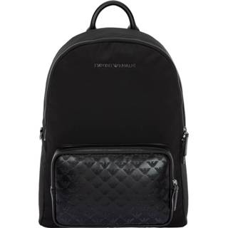 👉 Rugzak zwart onesize mannen Men's rucksack backpack travel Emporio Armani , Heren