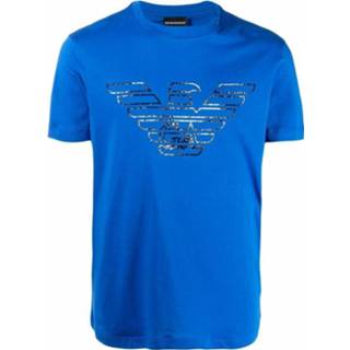 👉 Shirt blauw XL mannen T-shirt Emporio Armani , Heren