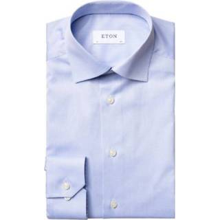 👉 Overhemd blauw mannen Eton , Heren 7320545205887
