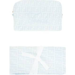 👉 Beautycase blauw onesize unisex Beauty case & blanket set Fendi , 8056867921998