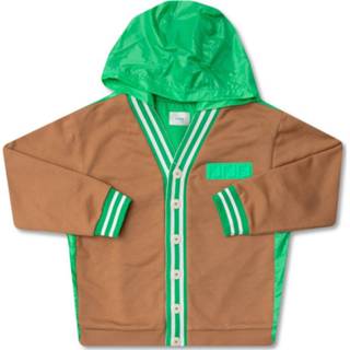 👉 Hoodie groen mannen in contrasting fabrics Fendi , Heren