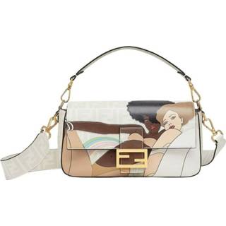 👉 Beige onesize vrouwen Baguette Tess Fendi , Dames 8054321213368