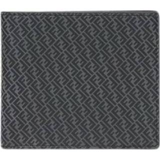 👉 Portemonnee grijs onesize mannen Portefeuille Logoté Fendi , Heren