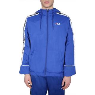 👉 Blauw m mannen Wind Jacket Fila , Heren