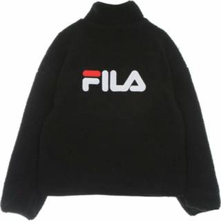 👉 Fleece jas zwart l vrouwen Prentis liner sari sherpa jacket Fila , Dames