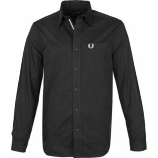 👉 Overhemd zwart s mannen Classic Fred Perry , Heren 5034605499476