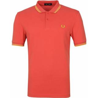 👉 Rood s mannen Polo M3600 Fred Perry , Heren 5034606029375