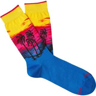 👉 Sock blauw onesize mannen California Print Socks Gallo , Heren