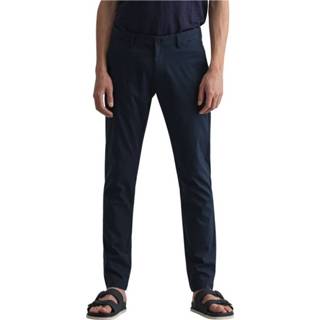 👉 Chino blauw mannen D1. Tp Hallden Sports Chinos Bukse Gant , Heren