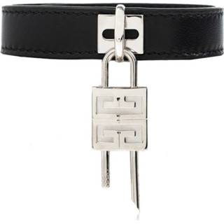 👉 Armband zwart leather mannen bracelet Givenchy , Heren