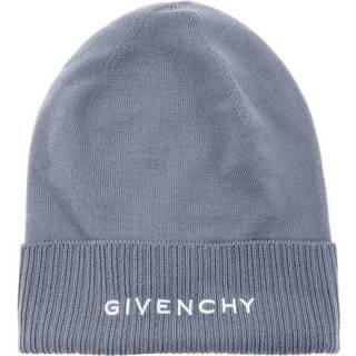 👉 Beanie blauw onesize vrouwen Wool Givenchy , Dames 8051164152007