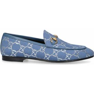 👉 Loafers blauw vrouwen Loafer Jordaan Lamé Gucci , Dames
