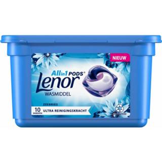 👉 Wasmiddel active Lenor All-in-1 Pods Zeebries 10 stuks 8006540552643