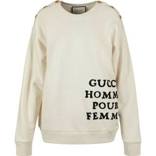 👉 Sweatshirt wit m vrouwen Homme Pour Femme Gucci , Dames