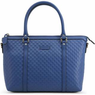 👉 Handtas blauw leather onesize vrouwen Handbag Gucci , Dames 8050750470464