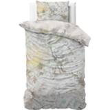 👉 Dekbedovertrek Aurora White 1-persoons (140x200/220 cm) - Katoen-satijn - - Wit, - Ga naar Dekbed-Discounter.nl & Profiteer Nu